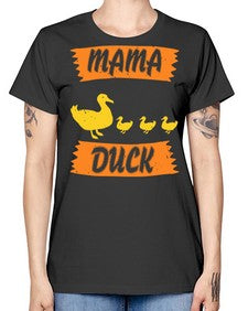 Mama Duck Style 26# - ducks -  Missy T-Shirt