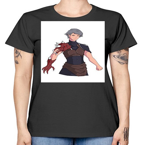 Man has parasite on hand 14# - anime -  Missy T-Shirt