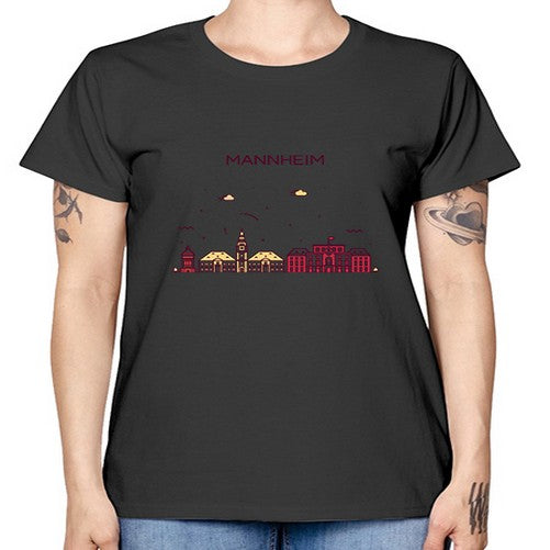 Mannheim 1237# - cities -  Missy T-Shirt