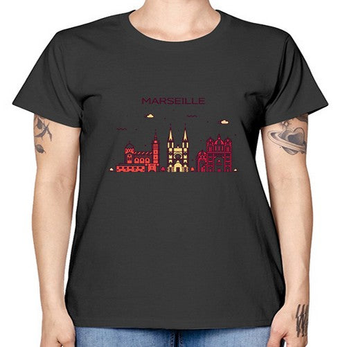 Marseille 1241# - cities -  Missy T-Shirt