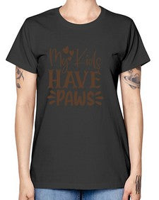 My Kids Have Paws Style 21# - cats -  Missy T-Shirt