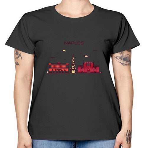 Naples 1412# - cities -  Missy T-Shirt