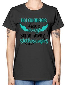 Not All Angels Have Style Style 1134# - nurse -  Missy T-Shirt