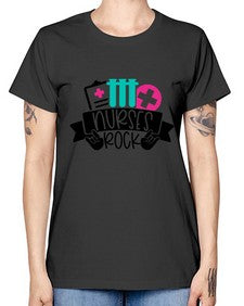 Nurses Rock Style Style 1253# - nurse -  Missy T-Shirt