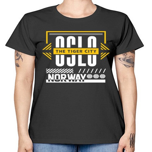 Oslo 1553# - cities -  Missy T-Shirt
