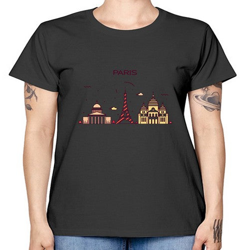 Paris 1580# - cities -  Missy T-Shirt