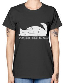 Perfect Time to Nap - cats -  Missy T-Shirt