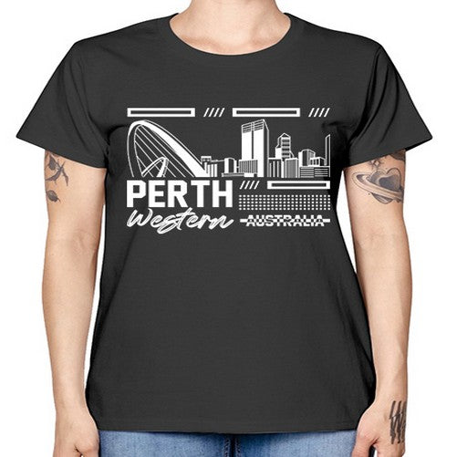Perth 1597# - cities -  Missy T-Shirt