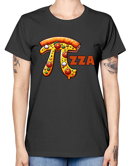 Pizza Pi Day Funny 40# - pi -  Missy T-Shirt