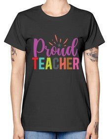 Proud Teacher 1343# - teacher -  Missy T-Shirt