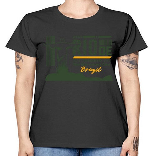 Rio de Janerio 1734# - cities -  Missy T-Shirt