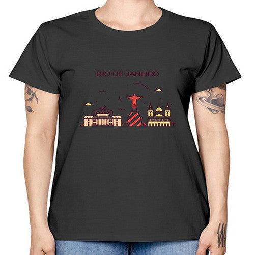 RioDeJaneiro 1737# - cities -  Missy T-Shirt