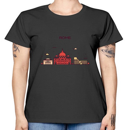 Rome 1750# - cities -  Missy T-Shirt
