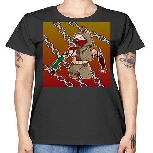 Rose and demon 75# - anime -  Missy T-Shirt
