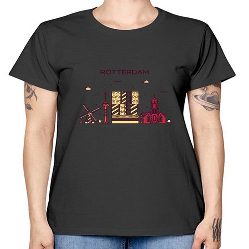Rotterdam 1754# - cities -  Missy T-Shirt