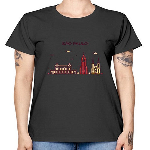 SaoPaulo 1802# - cities -  Missy T-Shirt