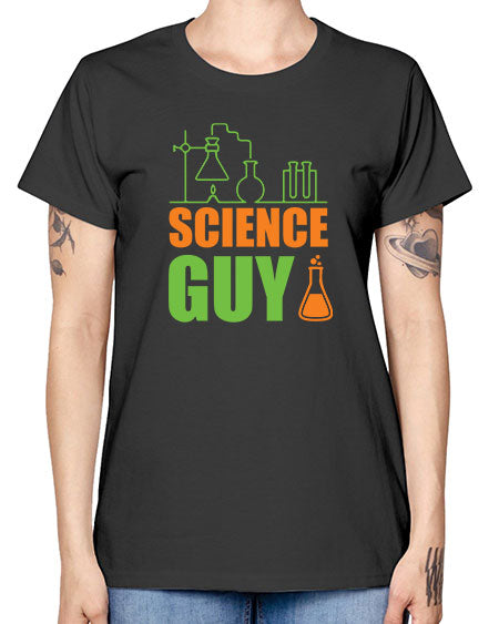 Science Guy 112# - general science -  Missy T-Shirt