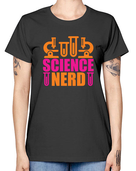 Science Nerd 59# - general science -  Missy T-Shirt