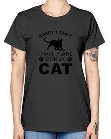 Sorry I Cant Style 116# - cats -  Missy T-Shirt