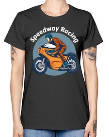 Speedway racing 64# - motorcycle -  Missy T-Shirt