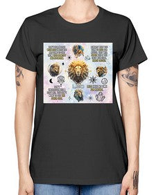 Straight Leo 473# - leo -  Missy T-Shirt