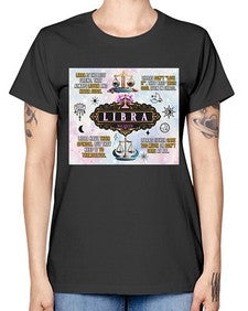 Straight Libra 474# - libra -  Missy T-Shirt