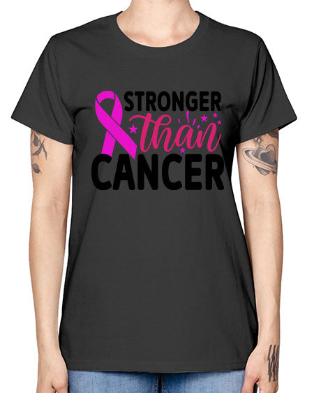 Stronger Than Cancer 6# - breast cancer -  Missy T-Shirt