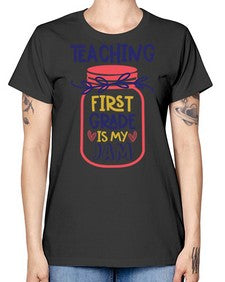 Teaching First Grade 932# - first grade -  Missy T-Shirt