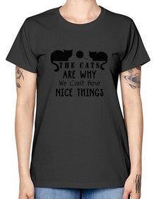 The Cats Style 118# - cats -  Missy T-Shirt