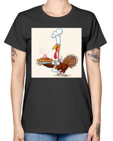 Turkey pie 259# - cartoon general -  Missy T-Shirt