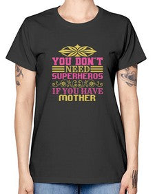 You dont need 270# - cartoon super hero -  Missy T-Shirt