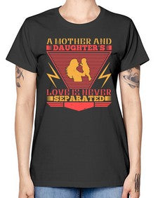 a mother and daughters love is never separated 26# - parents day -  Missy T-Shirt