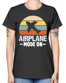 airplane mode on  4# - airplane -  Missy T-Shirt