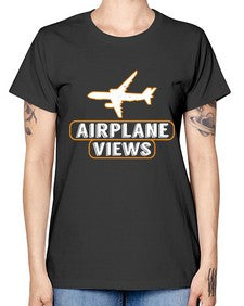 airplane views  5# - airplane -  Missy T-Shirt