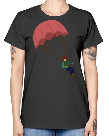 all in one 07# - parachute -  Missy T-Shirt