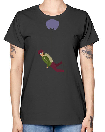 all in one 09# - parachute -  Missy T-Shirt