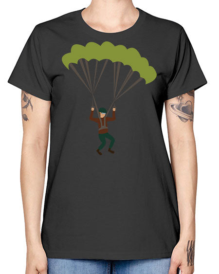 all in one 11# - parachute -  Missy T-Shirt