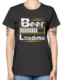 beer loading 654# - beer -  Missy T-Shirt