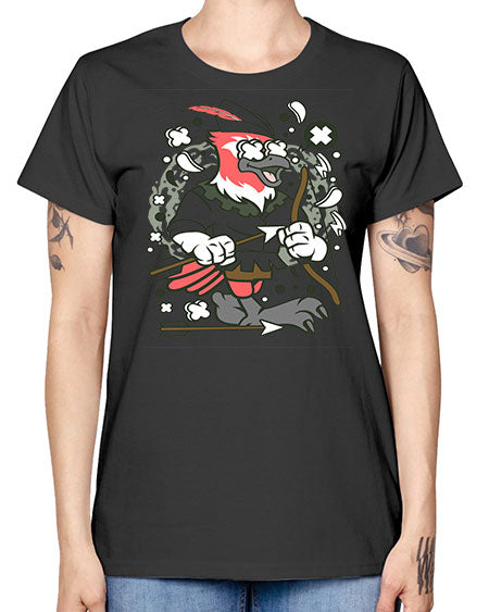 bird robin hood 25# - birds -  Missy T-Shirt