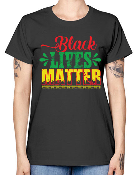 black lives matter 7# - black words and phrases -  Missy T-Shirt