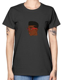 black man 37# - black boys or men -  Missy T-Shirt