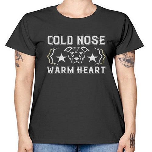 cold nose warm heart Style 48# - dogs -  Missy T-Shirt