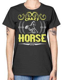 crazy horse Style 9# - horse -  Missy T-Shirt