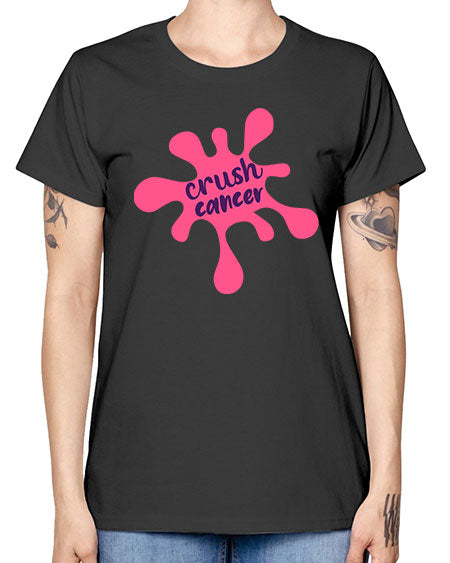 crush cancer Style 14# - breast cancer -  Missy T-Shirt