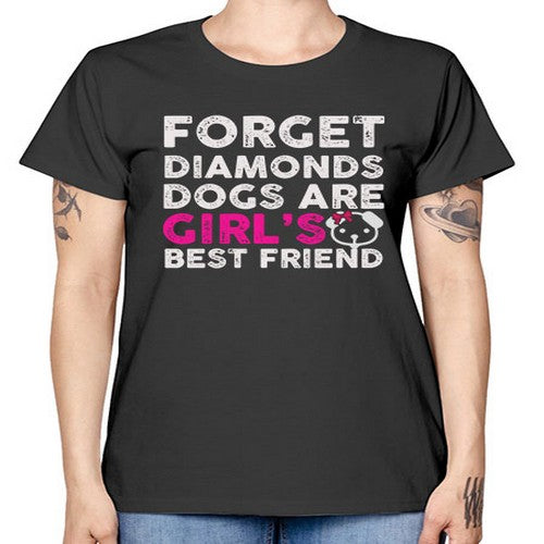 forget diamonds dogs 141# - dogs -  Missy T-Shirt
