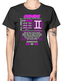 gemini 244# - gemini -  Missy T-Shirt