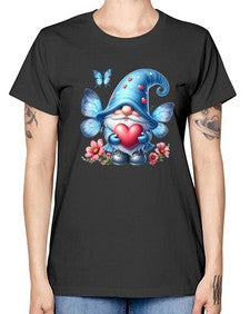 gnome with butterfly 01# - gnome -  Missy T-Shirt