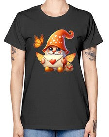 gnome with butterfly 06# - gnome -  Missy T-Shirt