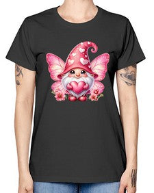 gnome with butterfly 08# - gnome -  Missy T-Shirt