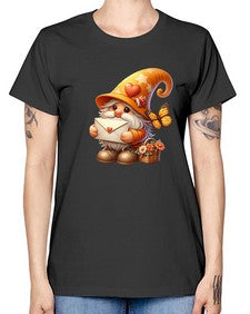gnome with butterfly 09# - gnome -  Missy T-Shirt